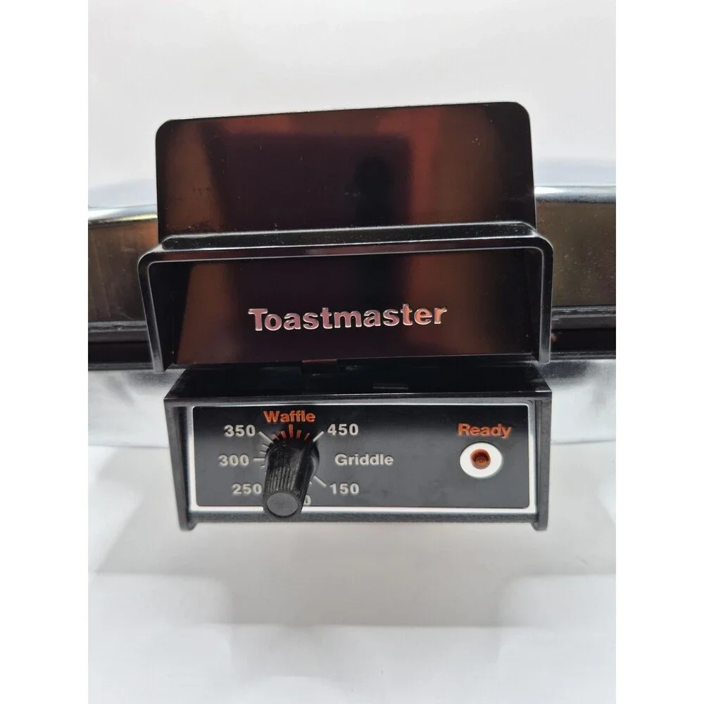 Vintage Toastmaster 270 Waffle Baker / Reversible Grill Tested Works USA made